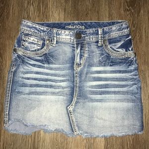 NEW Maurices denim skirt